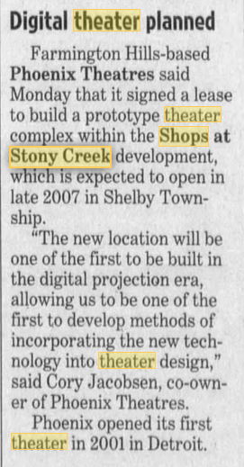 Shops at Stony Creek - 2006 Article (newer photo)